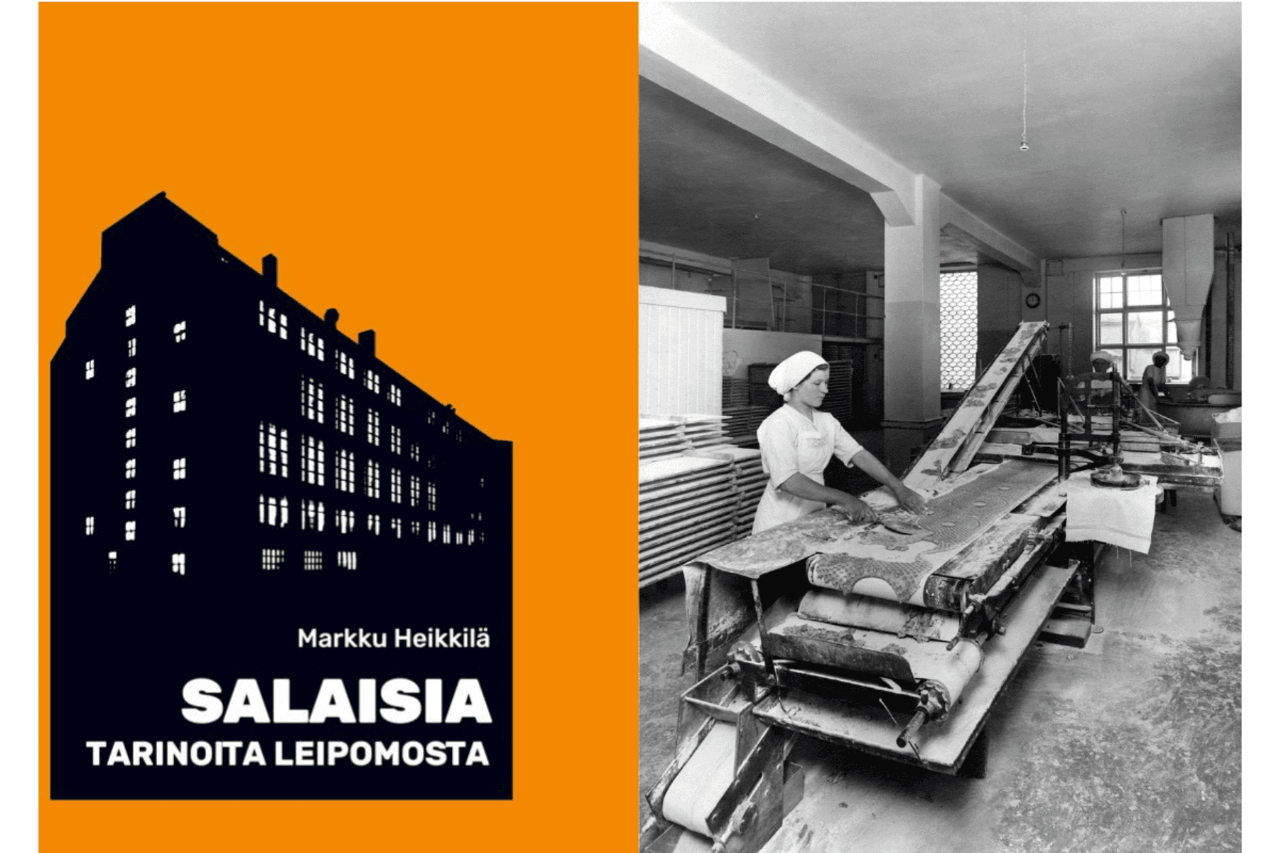 Kirjaesittely: Salaisia tarinoita leipomosta - tapahtuman kuva