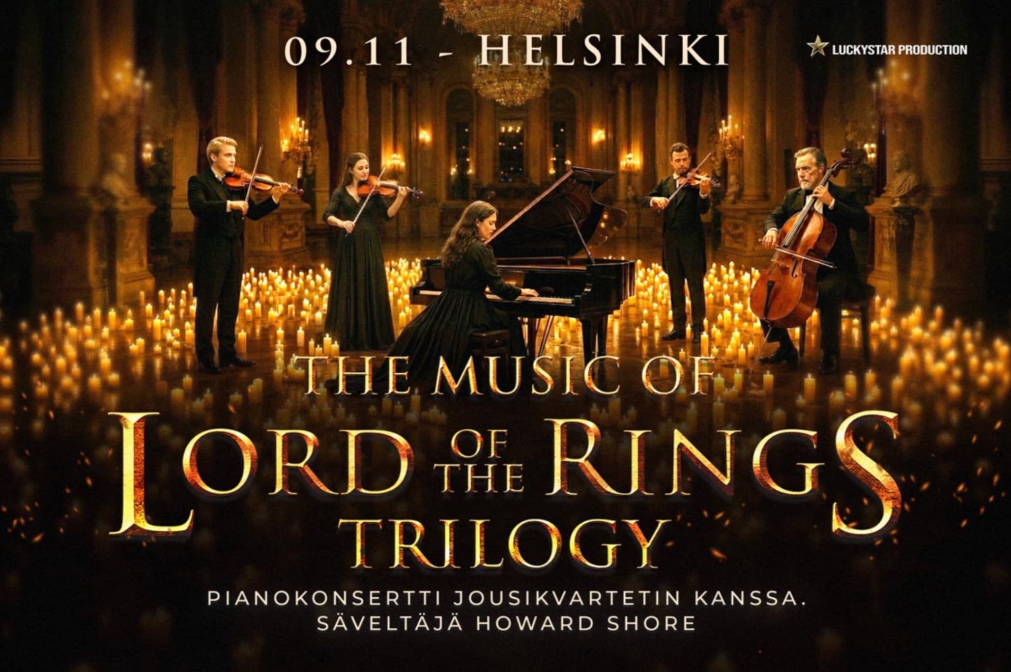 Musiikkia Taru sormusten herrasta -trilogiasta - tapahtuman kuva