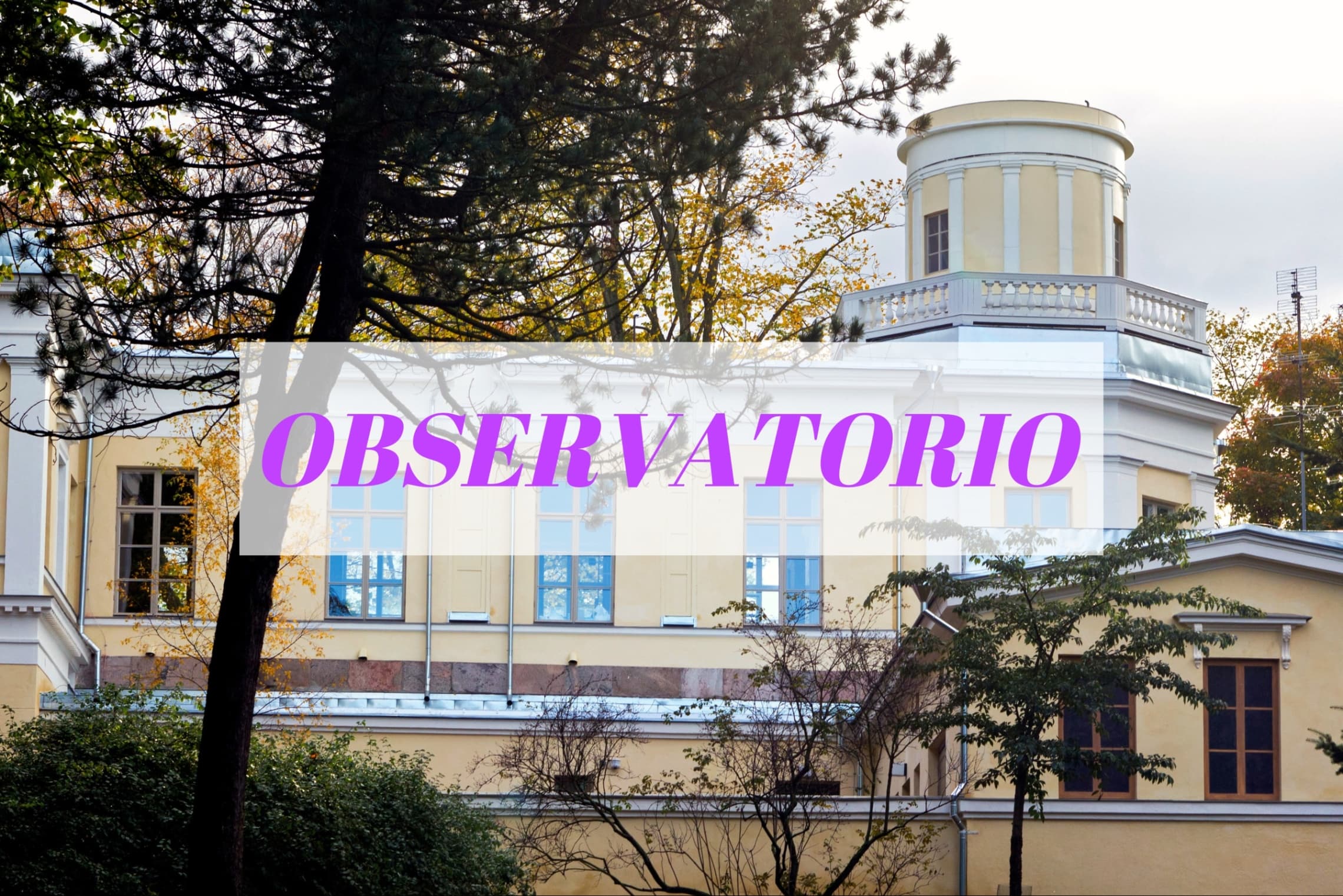 Taidehistorialliset kävelykierrokset: Observatorio - tapahtuman kuva