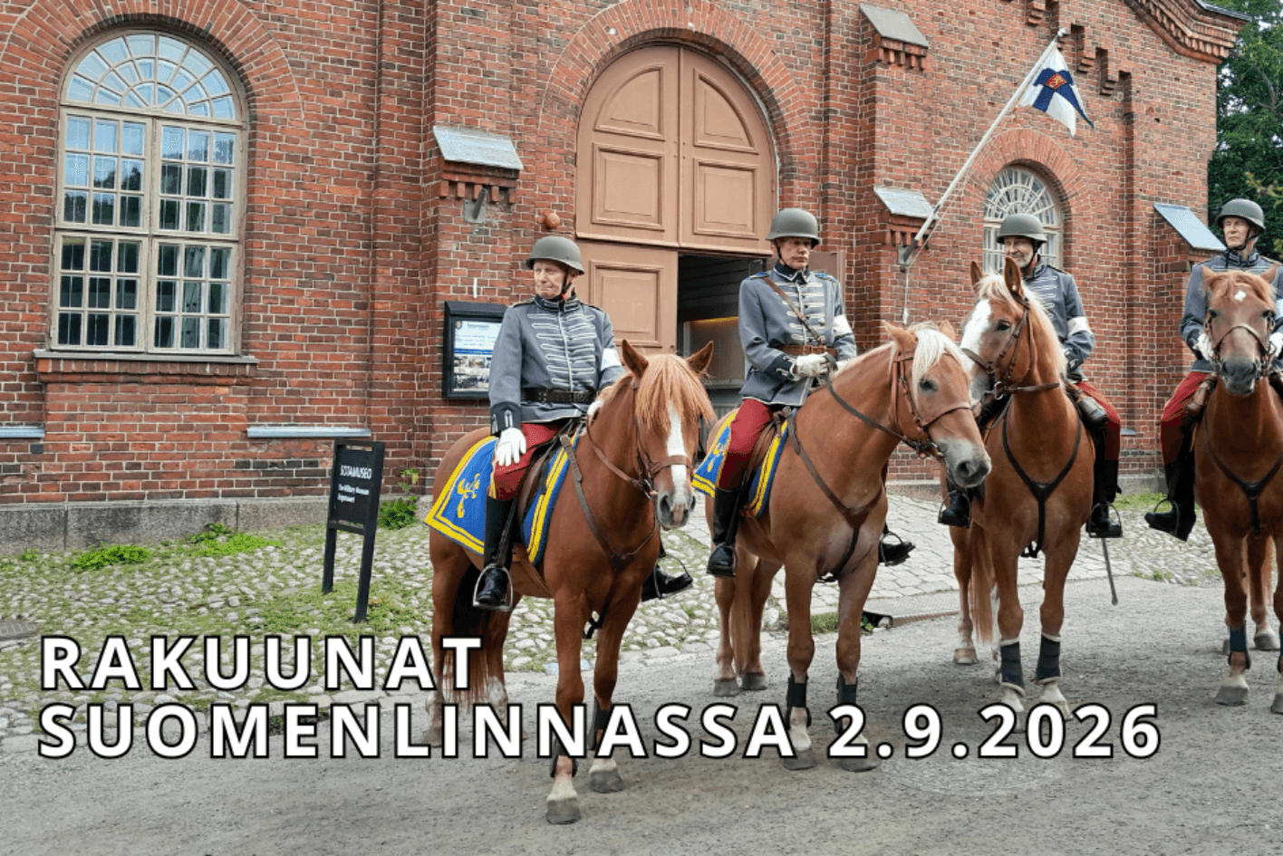 Rauhalan Rakuunat Sotamuseolla - tapahtuman kuva