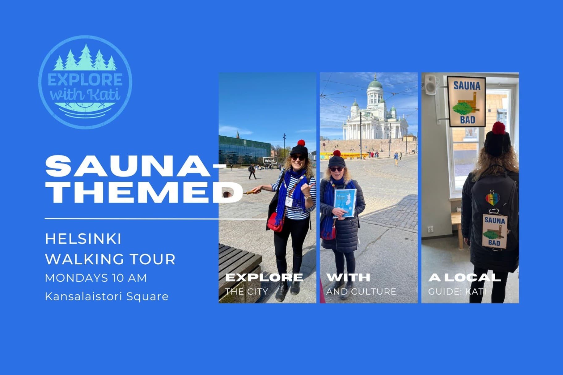 Sauna-teemainen opastettu kävelykierros - tapahtuman kuva