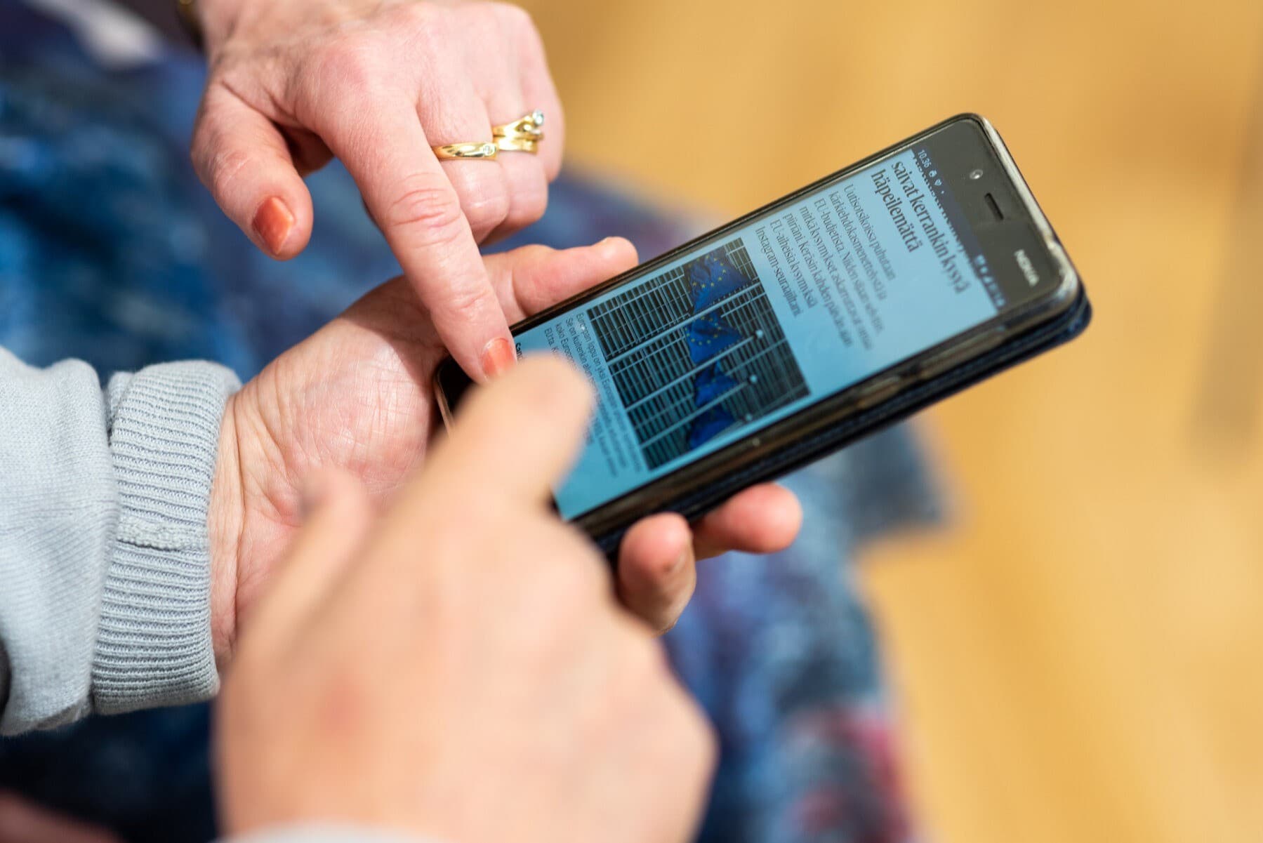 Digiopastusta seniorilta seniorille - tapahtuman kuva