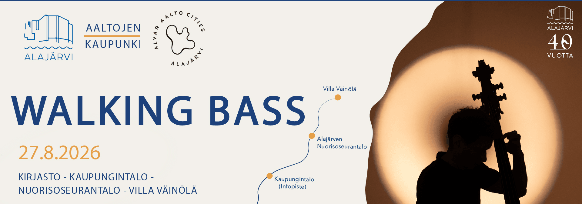 Ahti Lassila -Walking bass kierros - tapahtuman kuva