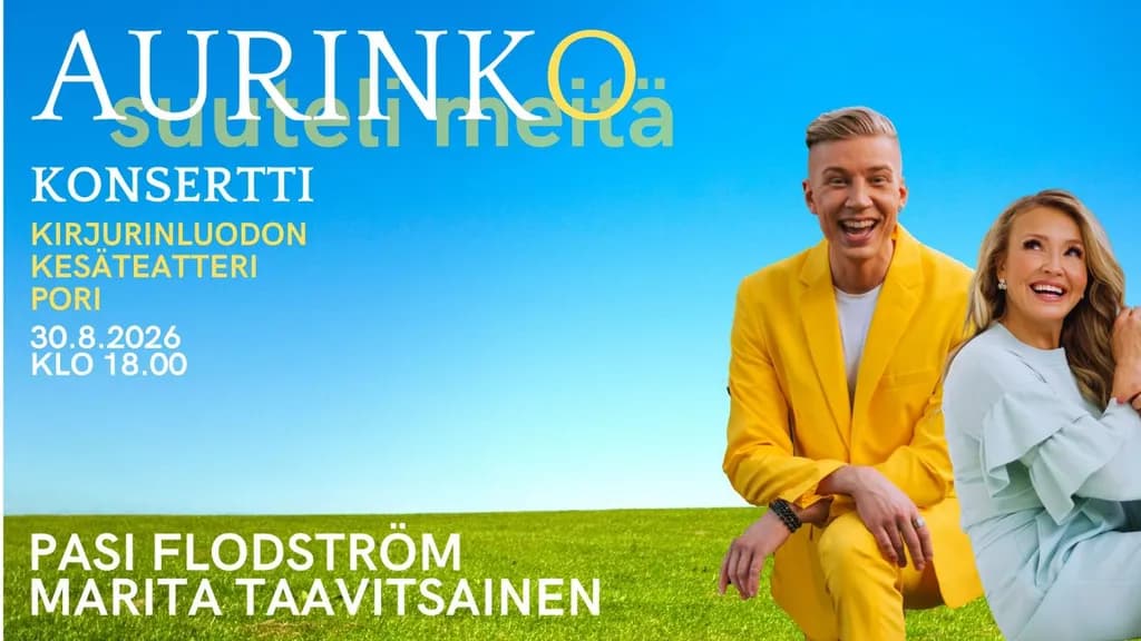 Aurinko suuteli meitä -konsertti - tapahtuman kuva